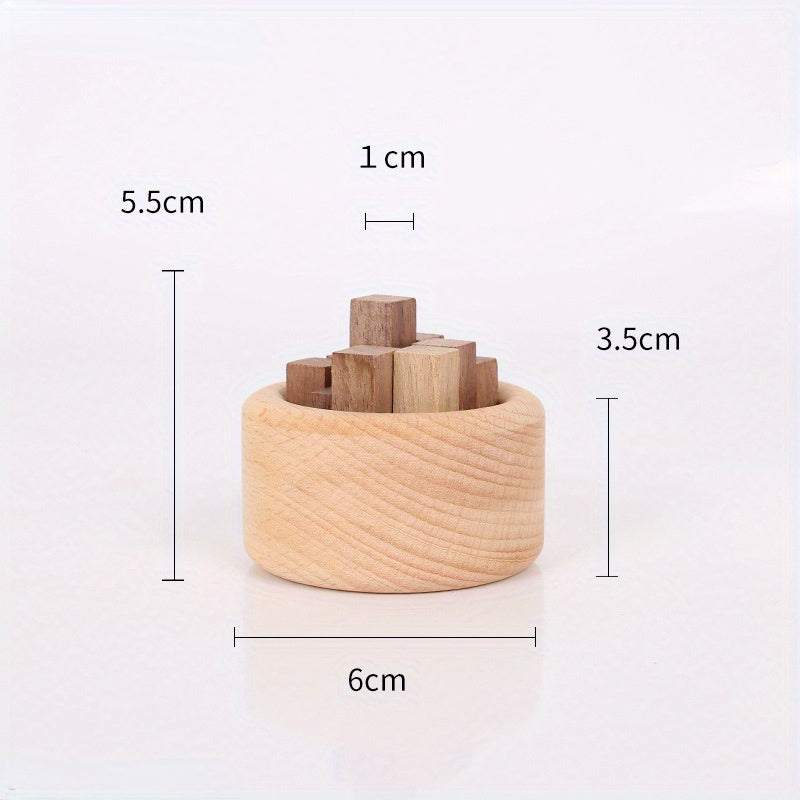 Small Chaidui Essential Oil Fragrance Expander, Beech Wood & Black Walnut Aromatherapy Decor