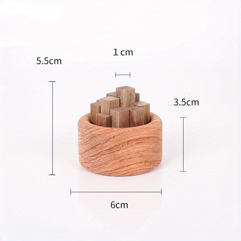 Small Chaidui Essential Oil Fragrance Expander, Beech Wood & Black Walnut Aromatherapy Decor