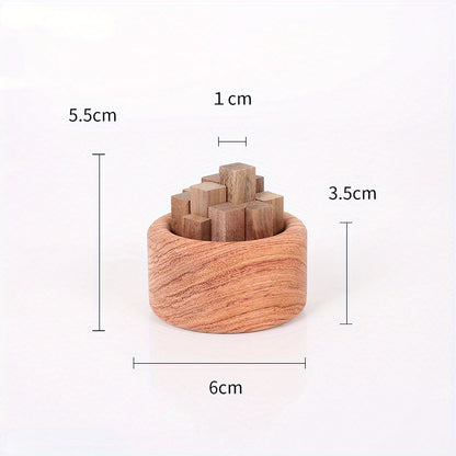 Small Chaidui Essential Oil Fragrance Expander, Beech Wood & Black Walnut Aromatherapy Decor