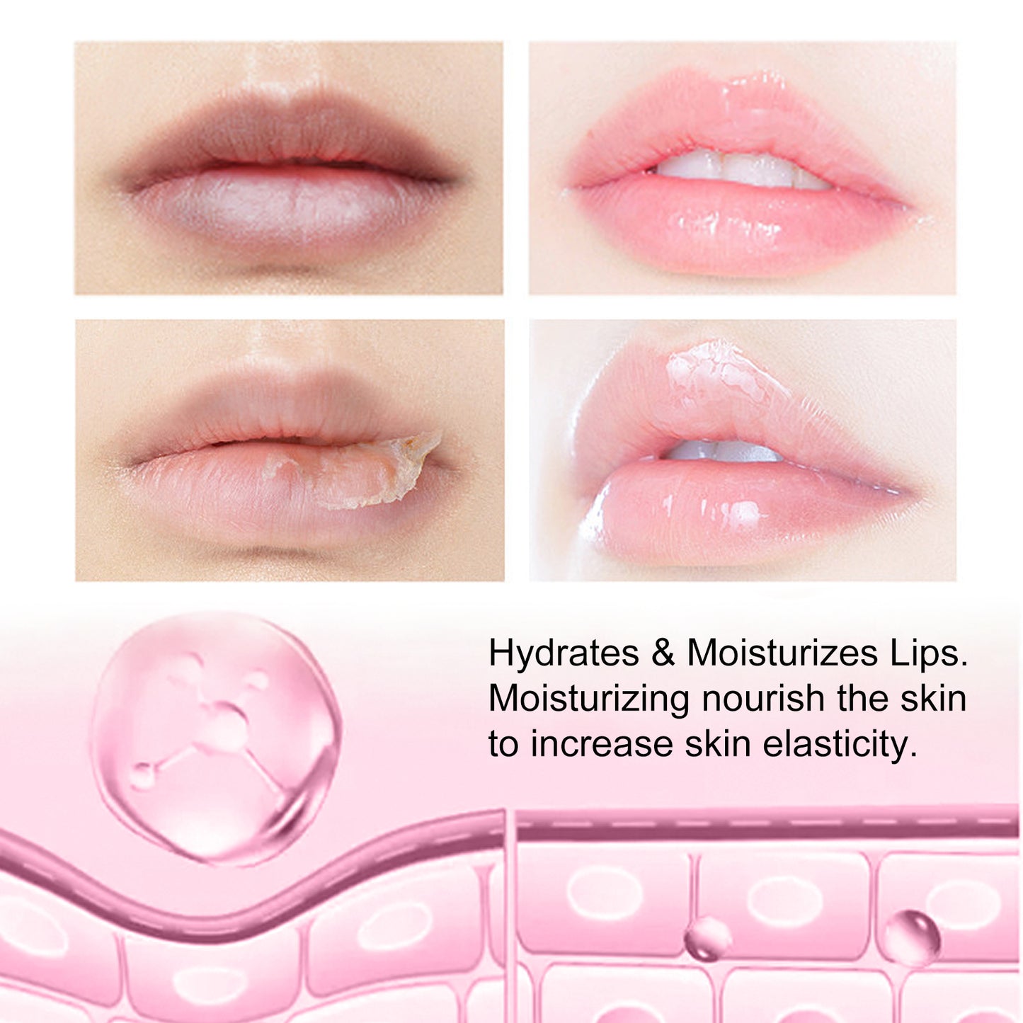 Lip Scrub for Dark Lips, Removes Dead Skin, Exfoliates and Moisturizes, Reduces Lip Wrinkles, Natural Lip Care Treatment