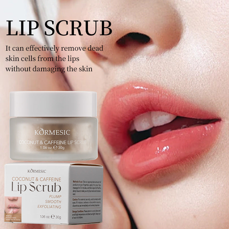 Brown Sugar Lip Scrub 30g Raspberry, Coconut Vanilla Watermelon, Moisturizing Exfoliating Brighten Lip Care Gift Women