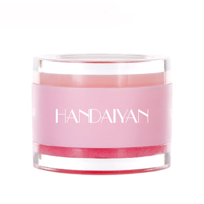 Exfoliate and Repair Lips Dry and Crack, Dual Effect Scrub Lips Mask, Lasting Moisturizing Lip Balm Lip Plumper