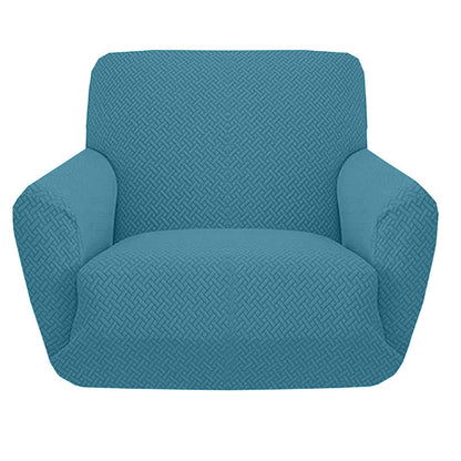 Elegant Jacquard Polyester Armchair Sofa Cover for Living Room, Elastic 1-Seat Slipcover, Machine Washable Furniture