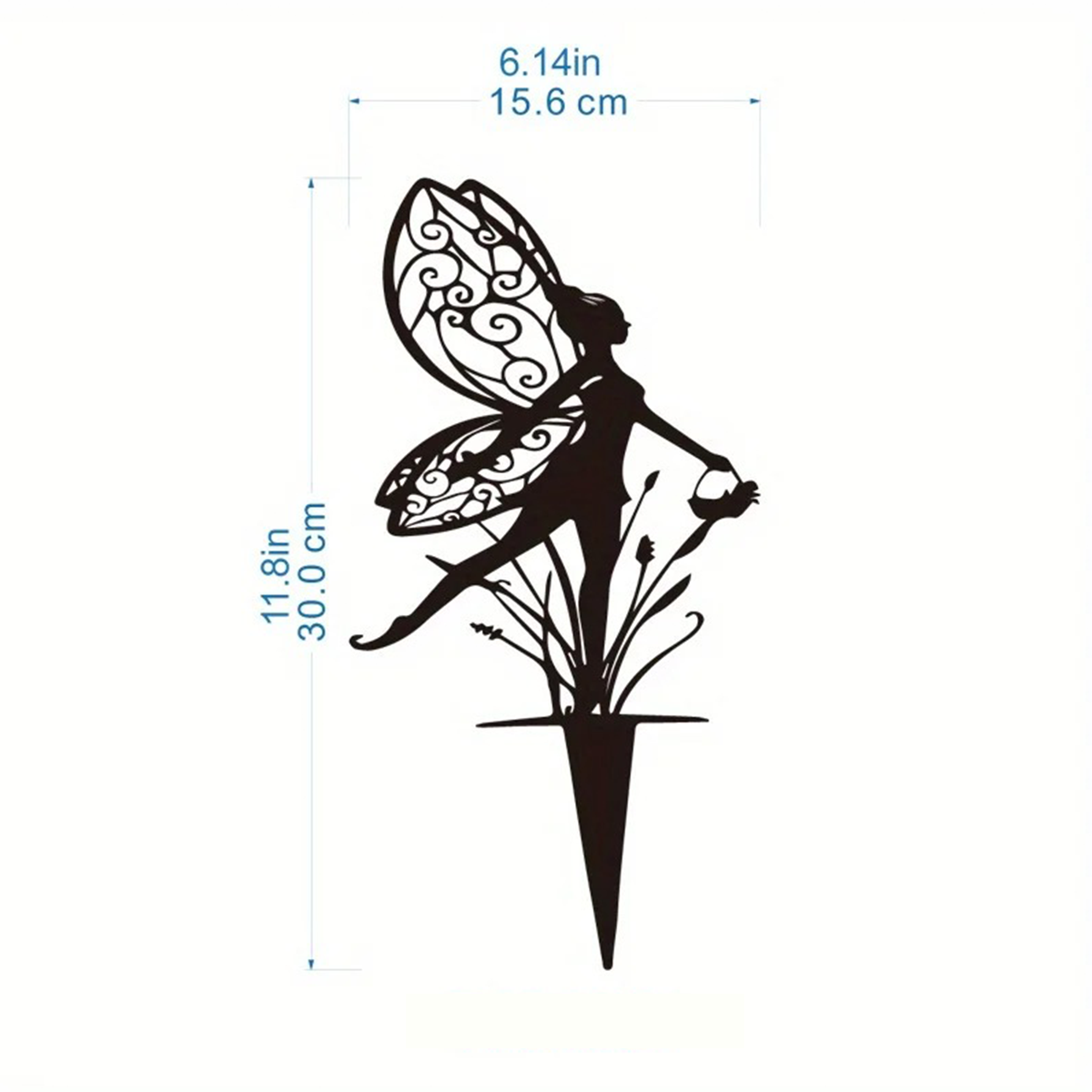 Garden Decor Ants Metal Ants Backyard Lawn Stakes Garden Iron Crafts Yard Metal Art  Gardening Orna 9