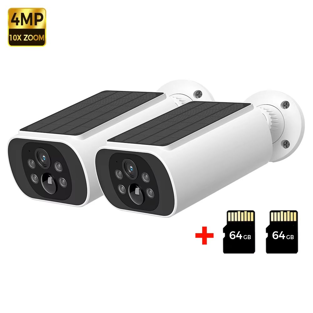 ALEVIO 25K Outdoor Solar Security Camera  Wireless WiFi Surveillance With Color Night Vision  AI Mo 11
