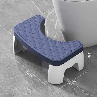 1PC Waterproof Squatty Potty Toilet Stool, Foldable Foot Stool for Adults, Elderly, Pregnant Women, Kids