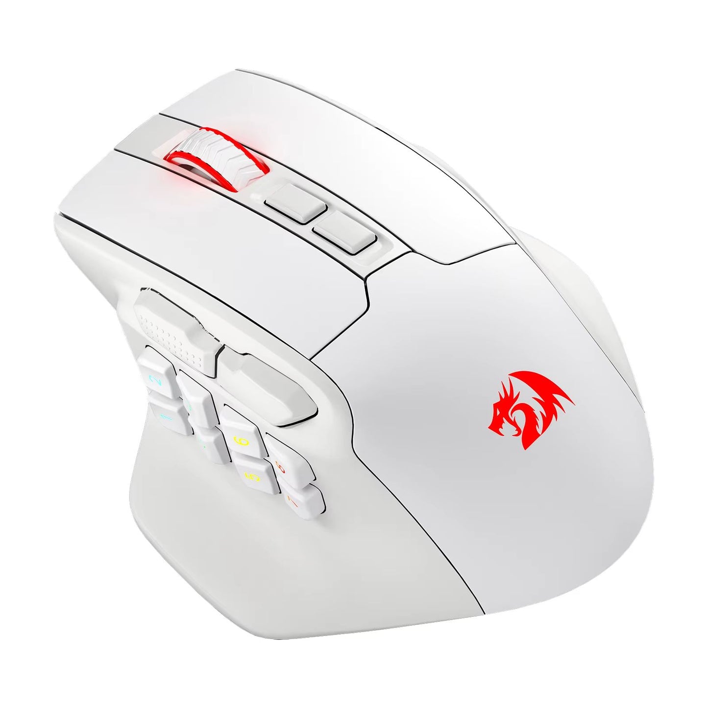 Redragon M811 PRO Wireless MMO Gaming Mouse  15 Programmable Buttons With RGB Backlight  Macro Keys 5