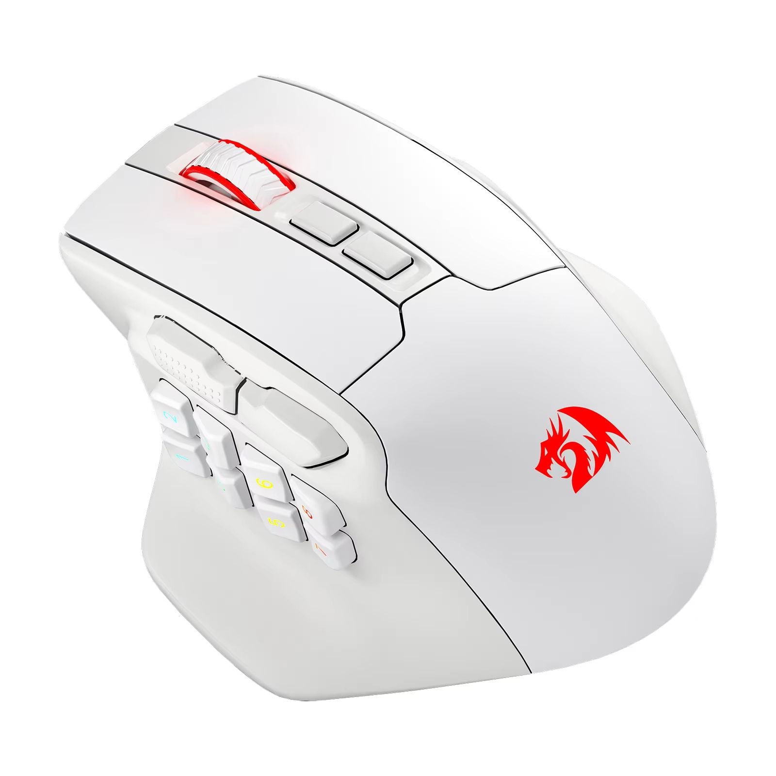 Redragon M811 PRO Wireless MMO Gaming Mouse  15 Programmable Buttons With RGB Backlight  Macro Keys 5