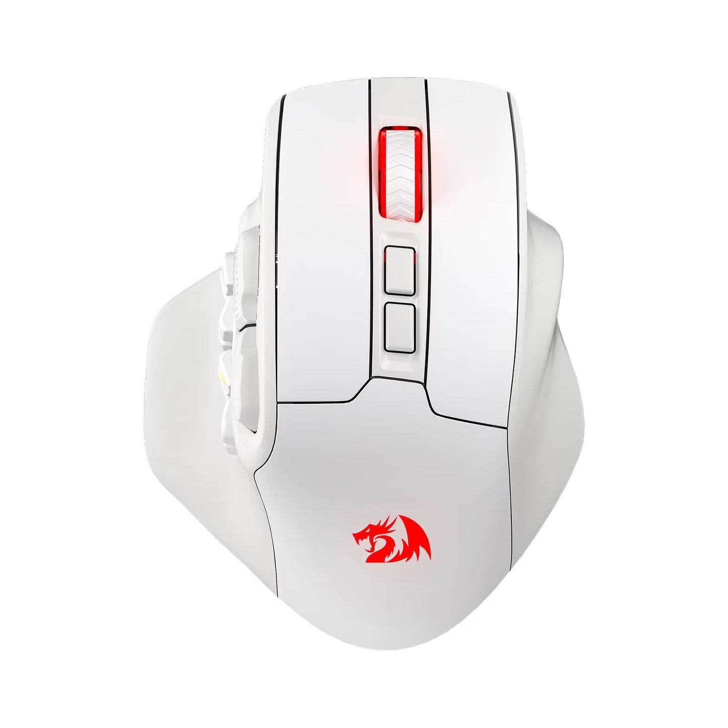 Redragon M811 PRO Wireless MMO Gaming Mouse  15 Programmable Buttons With RGB Backlight  Macro Keys 7