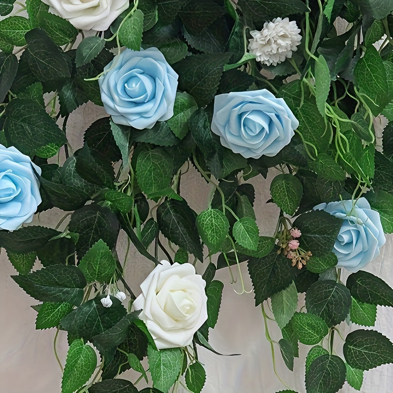 Realistic Artificial Flowers Roses With Stem DIY Wedding Bouquets Party Decor Centerpieces  Home De 1