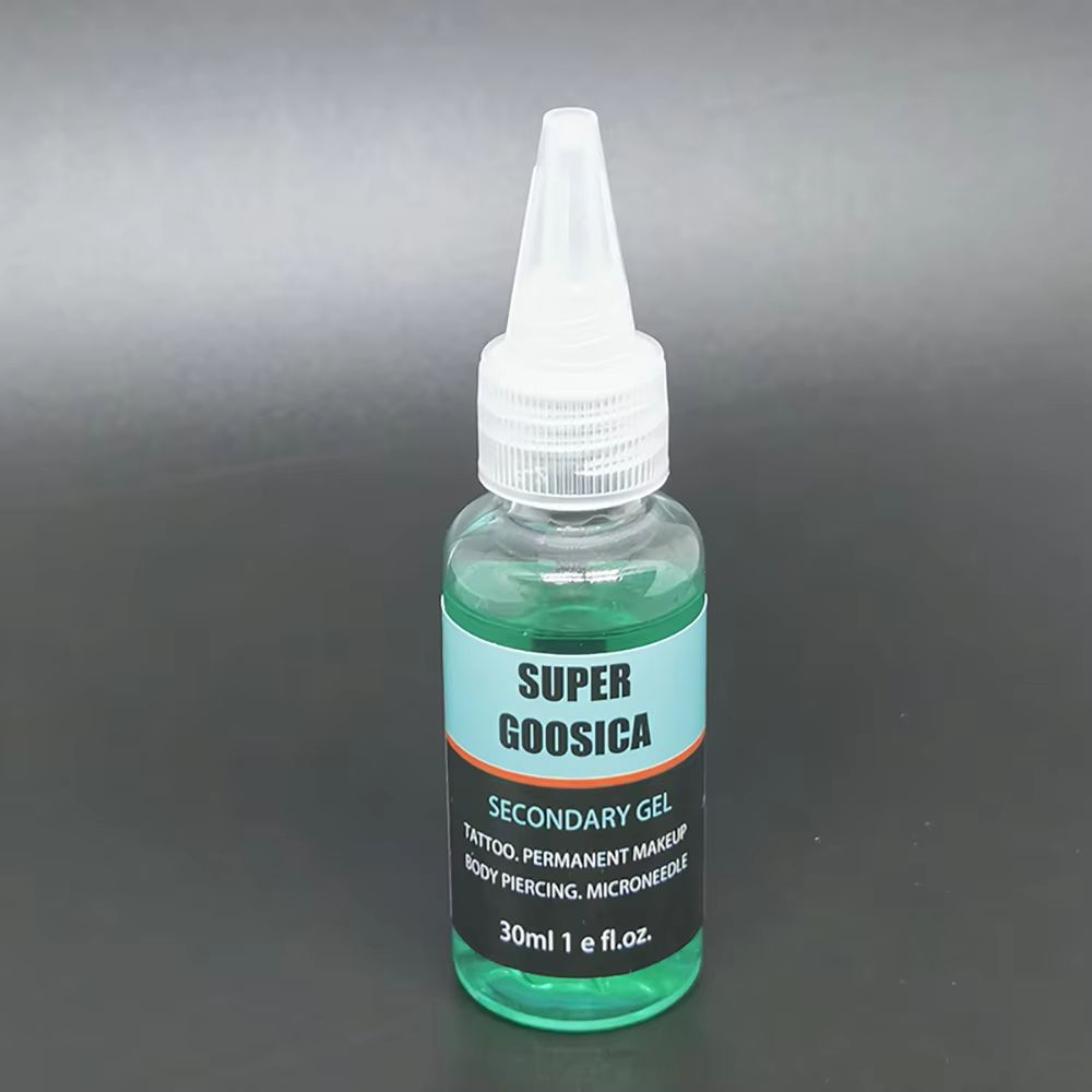 Goosica Tattoo Blue Gel  Professional Secondary Gel For Permanent Makeup Microblading And Piercing  1