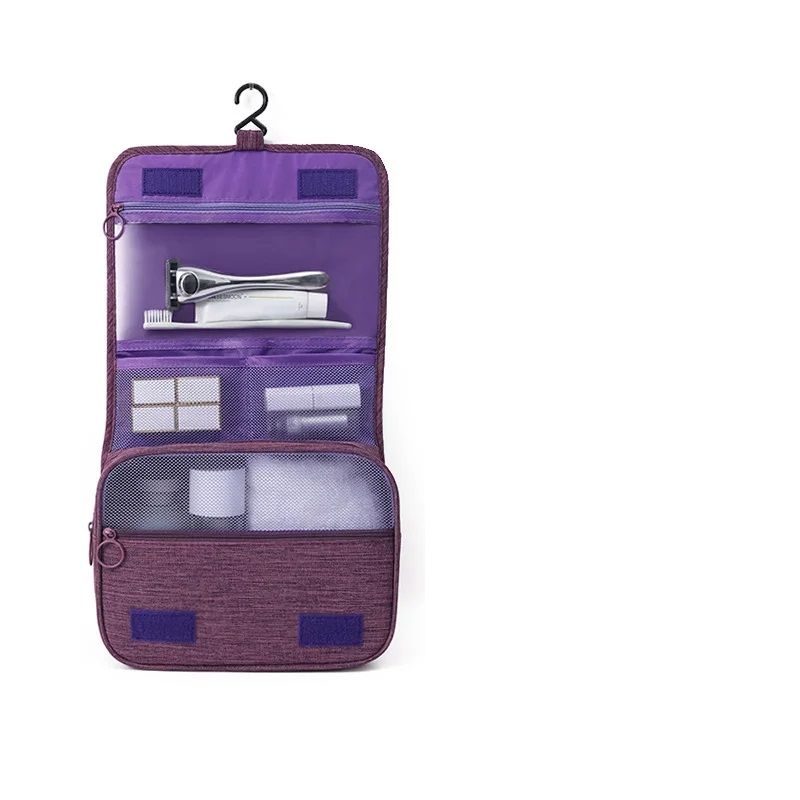1PC Oxford Fabric Hanging Travel Wash Bag Waterproof Toiletries Organizer For Men Women Portable Co 9