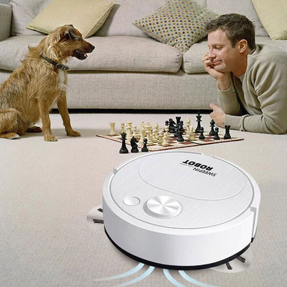 Smart USB Sweeping Robot Vacuum Cleaner Mopping 3 In 1 Wireless 1500Pa Automatic Floor Cleaning Mac 2