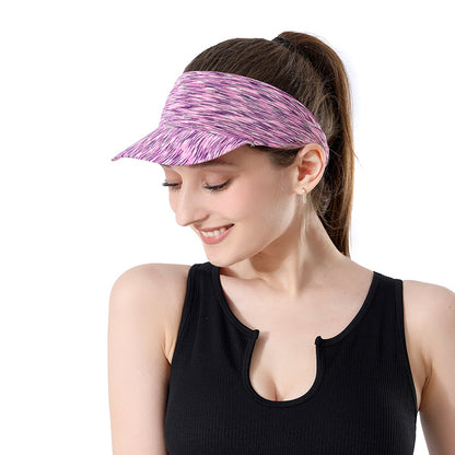 Sunscreen Running Empty Top Hat Sports Outdoor Womens Hair Bundle Sweat Breathable Portable Sun Hat 4