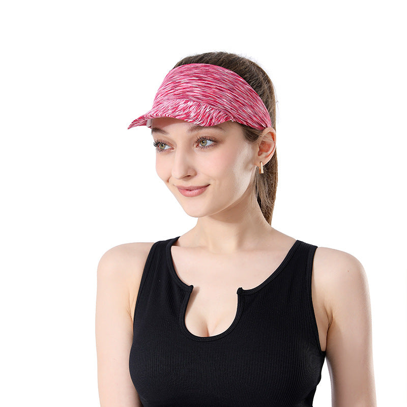 Sunscreen Running Empty Top Hat Sports Outdoor Womens Hair Bundle Sweat Breathable Portable Sun Hat 5