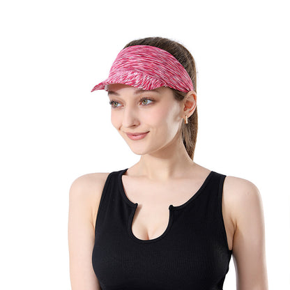 Sunscreen Running Empty Top Hat Sports Outdoor Womens Hair Bundle Sweat Breathable Portable Sun Hat 5