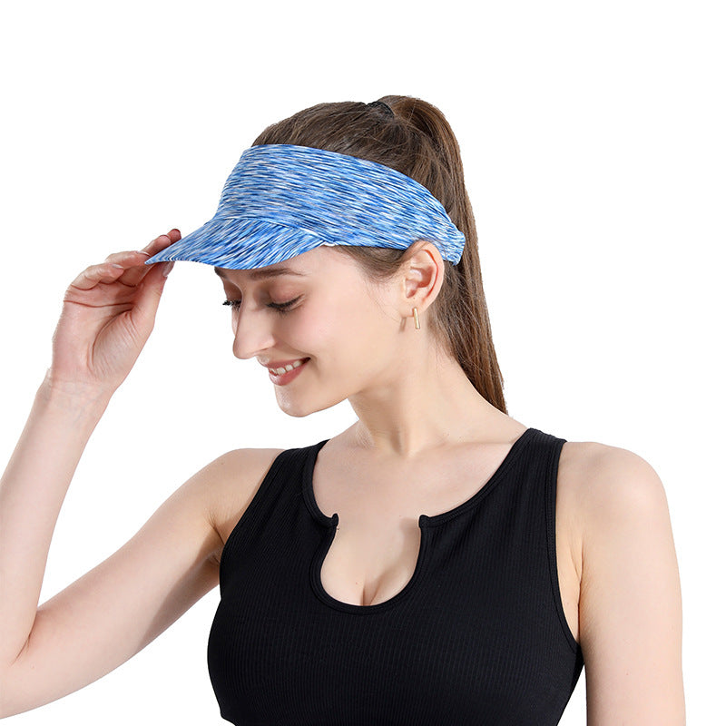 Sunscreen Running Empty Top Hat Sports Outdoor Womens Hair Bundle Sweat Breathable Portable Sun Hat 6