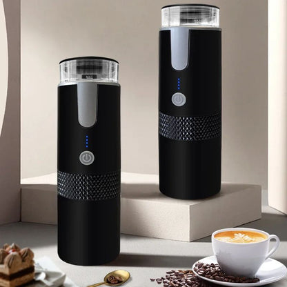 Portable Coffee Machine Electric Capsule  Ground Coffee Brewer Compact Coffee Maker Fits Capsule  P 1