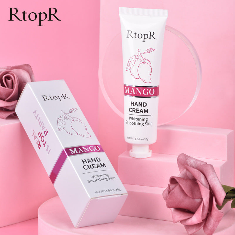 Mango Hand Cream Moisturizing, Skin Brightening and Firming Lotion, Hydrating Nourishing Hand Moisturizer with Natural