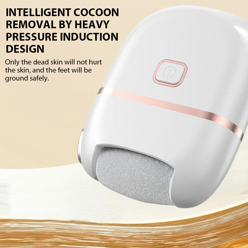 Professional Rechargeable Electric Foot Grinder, Dead Skin Remover for Calluses, Cracked Heels, Electric Foot File