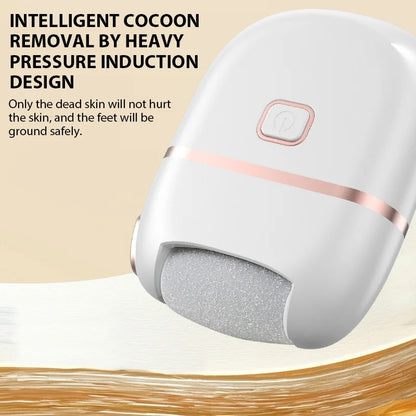 Professional Rechargeable Electric Foot Grinder, Dead Skin Remover for Calluses, Cracked Heels, Electric Foot File