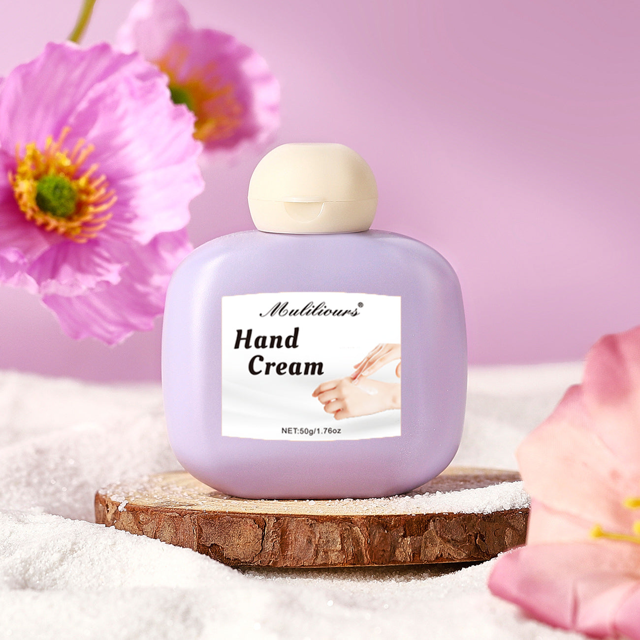 Muliliours Hand Cream Set 4 Flavors Nourish Moisturize, Repair Dry Cracked Hands, Soft Smooth Skin Hand Care Cream