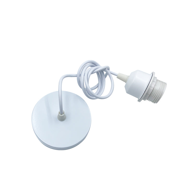 Vintage E27 Hanging Lamp Holder with 1m/1.5m Wire, Ceiling Pendant Light Socket Base for DIY Chandelier & Hanging Light