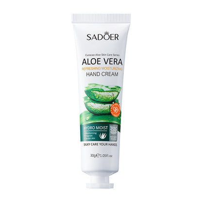 Aloe Vera Hand Cream Lotions Serum, Repair Moisturizing Hand Skin Care, Anti Dryness Anti Aging Whitening Hand Cream 30g