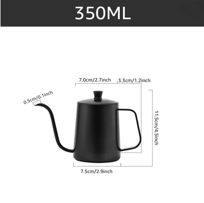 Stainless Steel Gooseneck Drip Kettle Coffee Pour Over Pot With Precision Spout 2