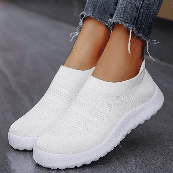 Breathable Slip On Women Sneakers Comfortable Sock Running Shoes