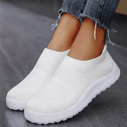 Breathable Slip On Women Sneakers Comfortable Sock Running Shoes