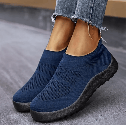 Breathable Slip On Women Sneakers Comfortable Sock Running Shoes 2