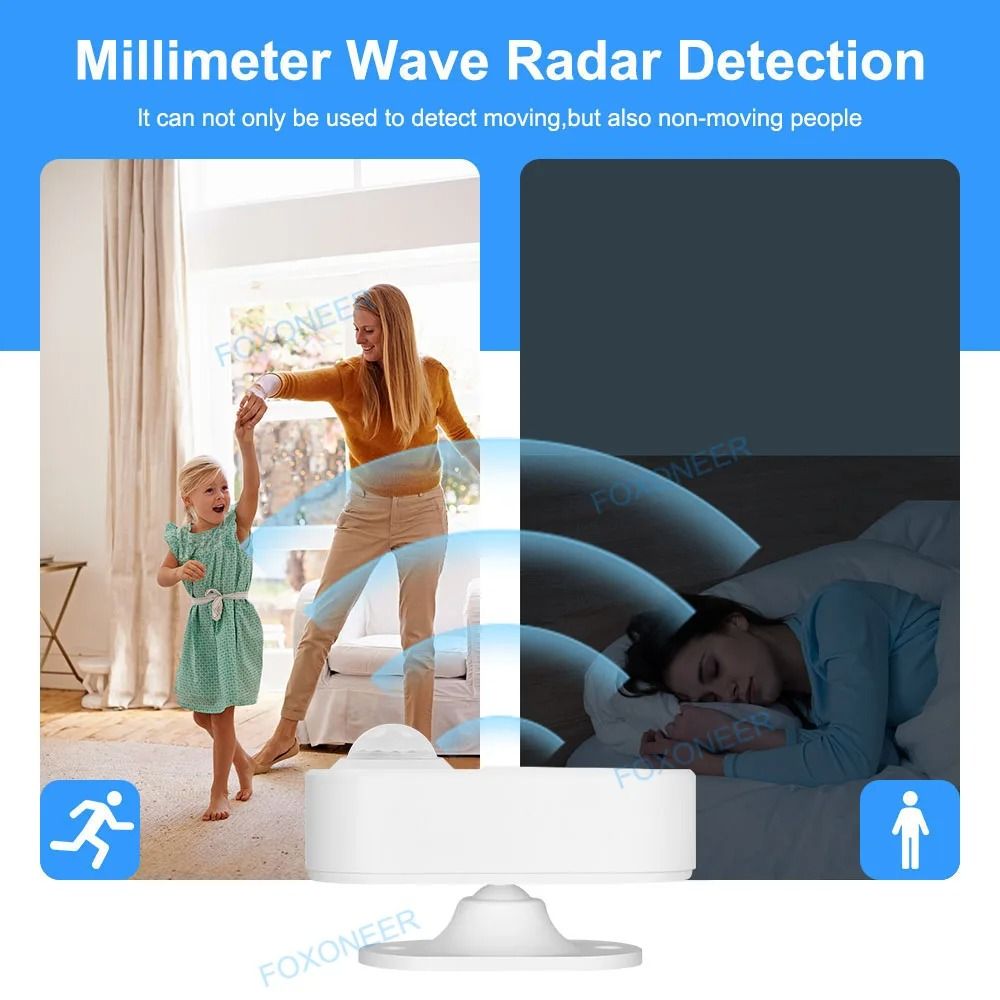 Zigbee Human Presence Detector Smart Motion And Luminance Sensor 2