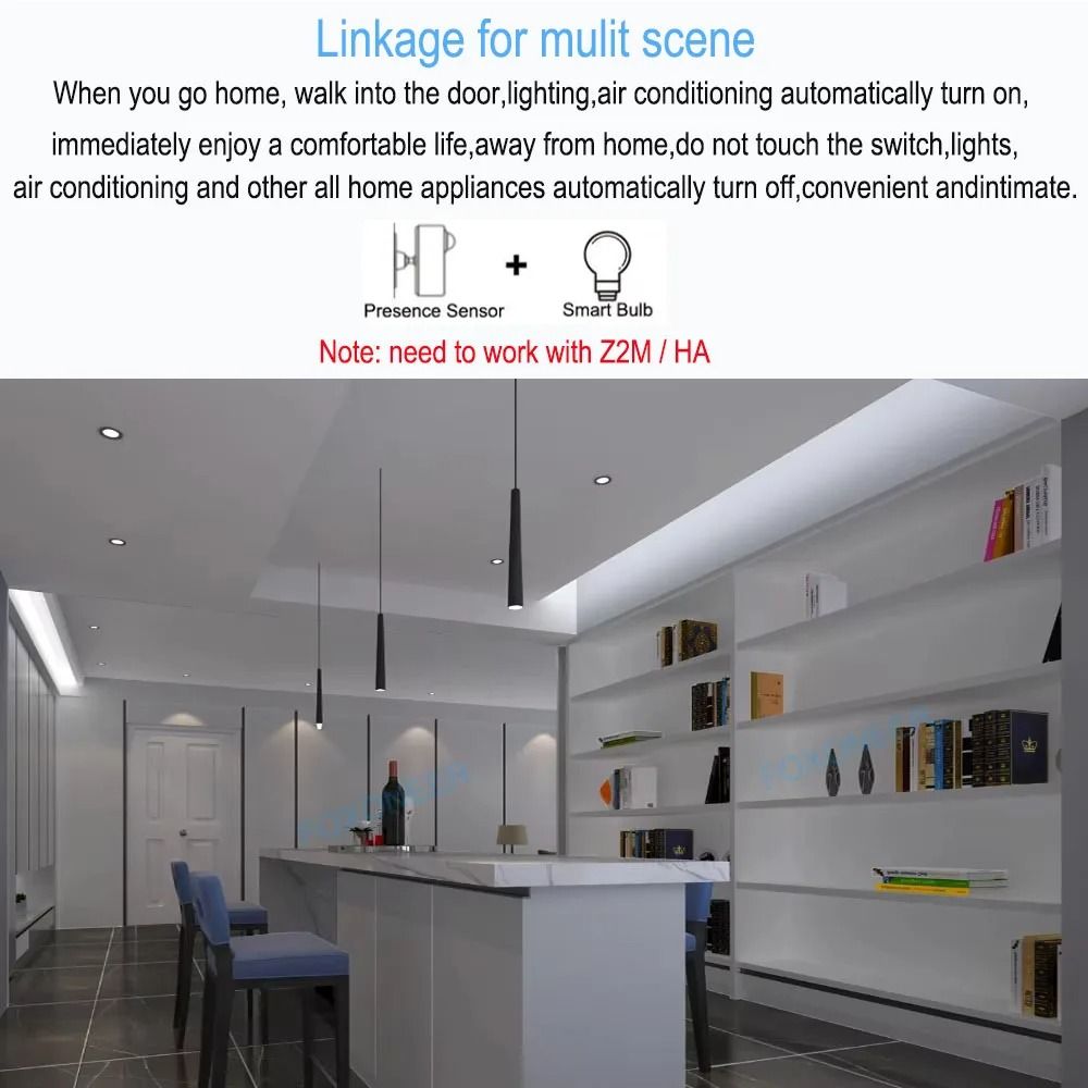 Zigbee Human Presence Detector Smart Motion And Luminance Sensor 3
