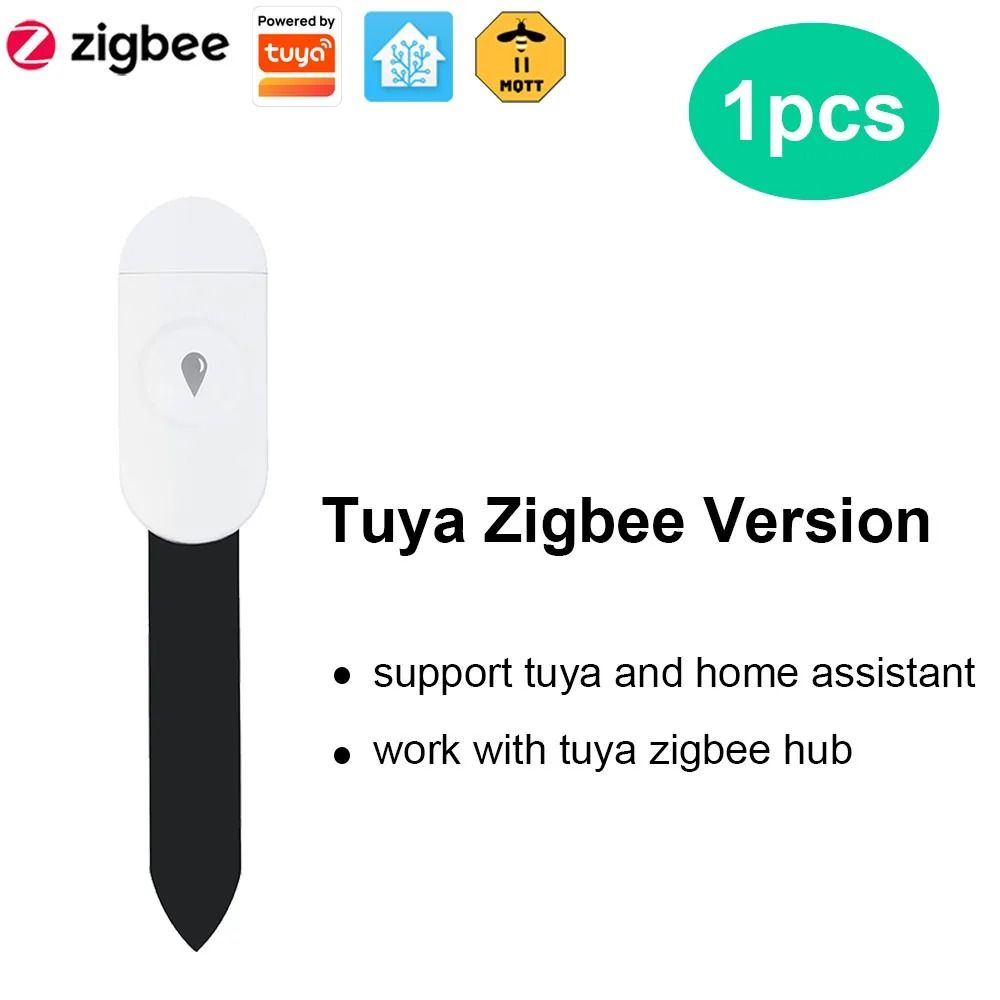 Zigbee Soil Temperature And Moisture Sensor Smart Plant Monitor 8
