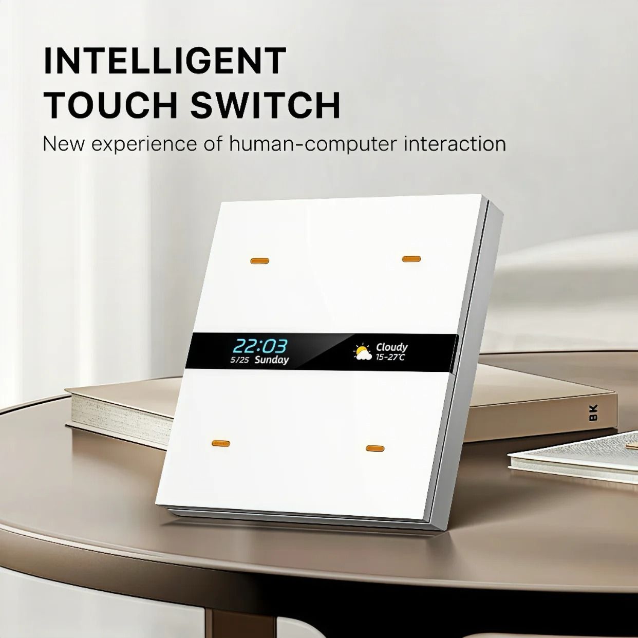 Smart Switch With Zigbee Hub HD Display And Programmable Keys 6