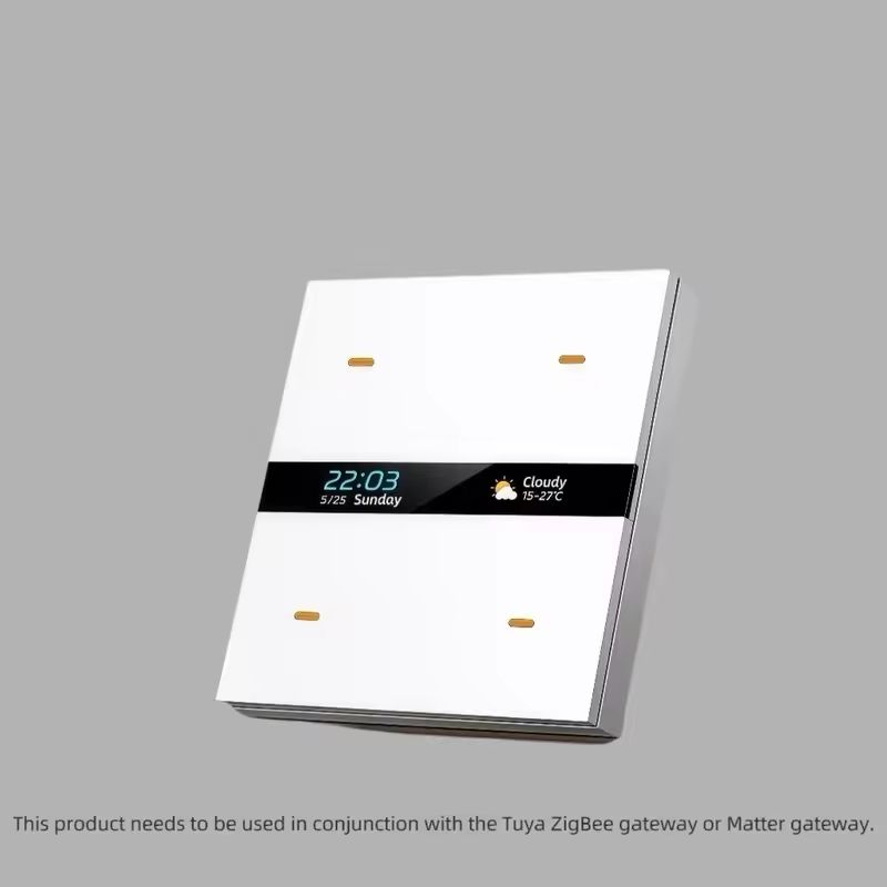 Smart Switch With Zigbee Hub HD Display And Programmable Keys 8