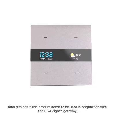 Smart Switch With Zigbee Hub HD Display And Programmable Keys 10