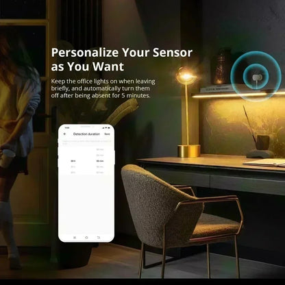 Zigbee Human Presence Sensor With Motion And Light Detection 3