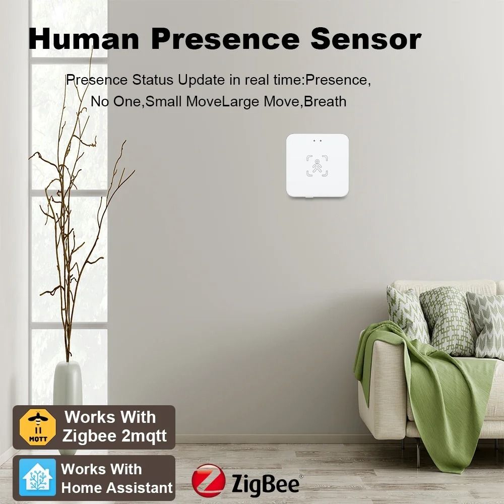 Zigbee Human Presence Detector Smart Motion And Radar Sensor 2