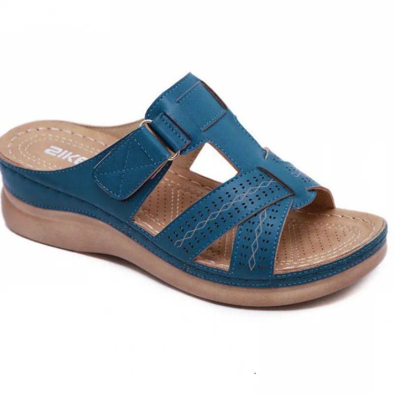 Women Wedge Sandals Orthopedic Open Toe Platform Casual Shoes 3
