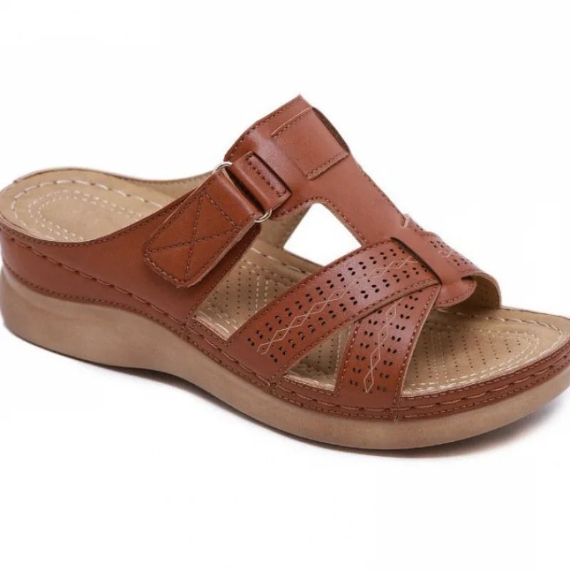 Women Wedge Sandals Orthopedic Open Toe Platform Casual Shoes 7
