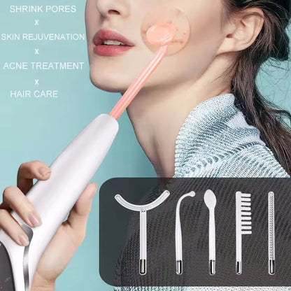 High Frequency Facial Wand  6in1 Acne  Skin Rejuvenation Device 4