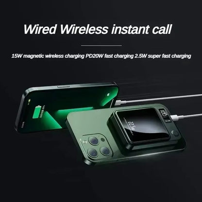 Xiaomi 20000mAh Magnetic Power Bank  Wireless Fast Charger For IPhone Samsung  Huawei 1