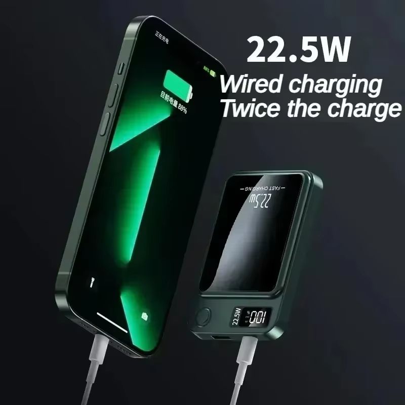 Xiaomi 20000mAh Magnetic Power Bank  Wireless Fast Charger For IPhone Samsung  Huawei 5