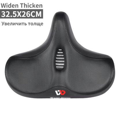 WEST BIKING Ergonomic Bicycle Saddle  Soft Breathable  Extra Wide Comfort Seat For Road MTB  City B 6