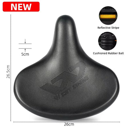 WEST BIKING Ergonomic Bicycle Saddle  Comfortable Long Distance Cycling Seat For MTB Touring  EBike 6