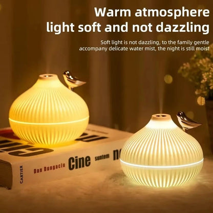 Onion Shape USB Humidifier With Night Light And Quiet Operation 2