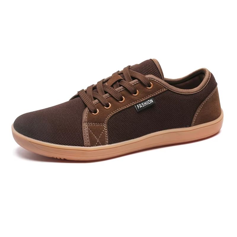 PUAMSS Mens Wide Barefoot Shoes  Minimalist Walking Sneakers With Zero Drop Sole 9