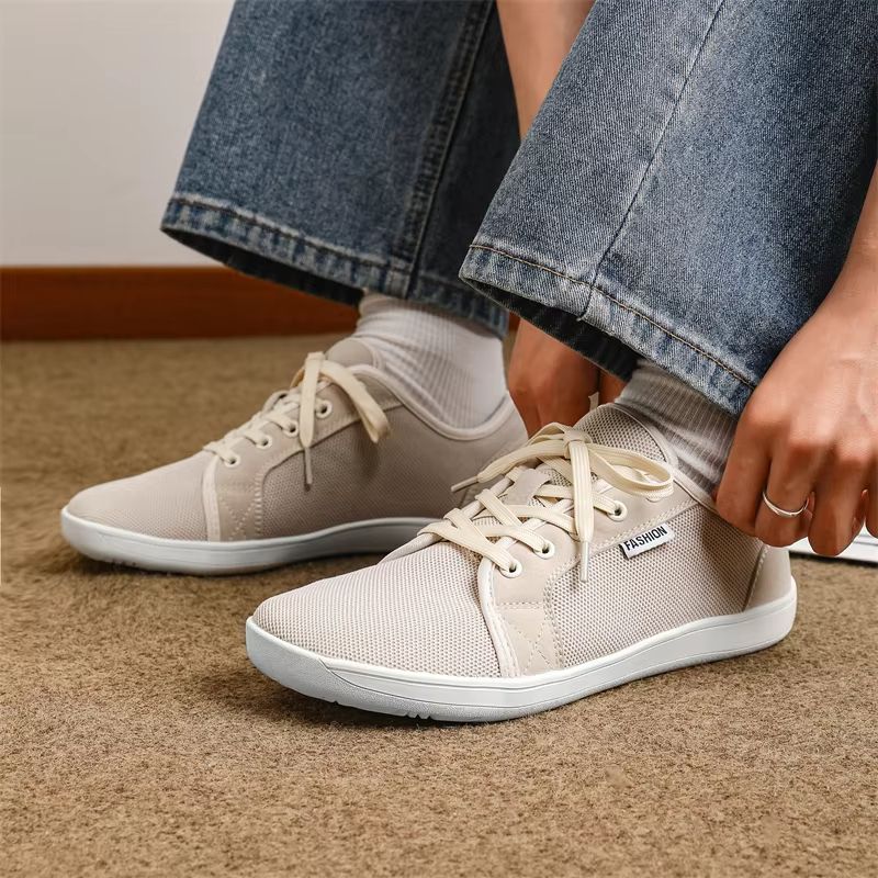 PUAMSS Mens Wide Barefoot Shoes  Minimalist Walking Sneakers With Zero Drop Sole 4